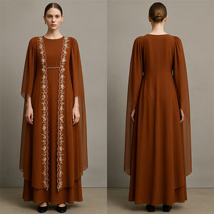 Nouvelle collection de modestes BAJU Kurung SET Plus Size et caractéristiques antistatiques - Product Image 2