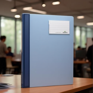 Durable DIN <b>A4</b> Extra-Wide Blue Hard-Sided Binder File <b>Folder</b> - Product Image 3