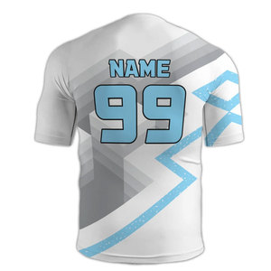 Maillot de football en polyester taille adulte avec logo brodé Maillot de football américain Vêtements de football par sublimation pour hommes Chemises de football - Product Image 2