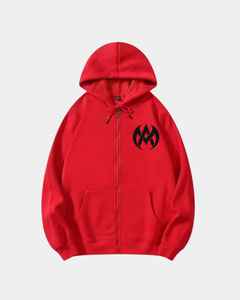 Sudadera con capucha con cremallera y bolsillo de canguro para hombre Sudadera con capucha informal de algodón de manga larga - Product Image 3