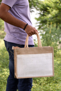 Bolsas de polipropileno ecológicas personalizadas, bolso de compras promocional no tejido, regalos de seda, logotipo personalizado, estilo del artículo, patrón de tiempo - Product Image 4