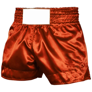 Fabricant de shorts de Muay Thai personnalisés, vente en gros de trunks de kickboxing en spandex/polyester, OEM, logo frontal, hommes, femmes, lutte, respirant - Product Image 4
