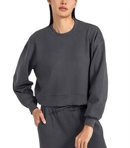 Trending Best Running Working Purpose Use Sweat Shirt Jogging Gym Wear Jogger para mujeres Winter O-Neck Collar - Product Image 1