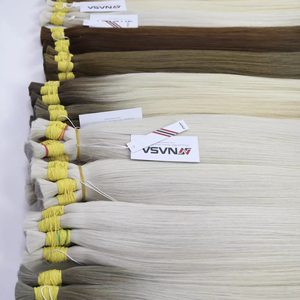 Extensions de cheveux en vrac de qualité de luxe Cheveux vietnamiens Double noyade 100 grammes Couleurs claires 30 pouces - Product Image 1