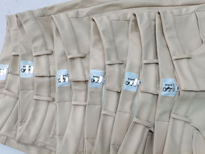 Pantalon droit incurvé rayé en cuir PU pantalon pour hommes respirant personnalisé Streetwear moto hommes pantalon en cuir empilé 2025 - Product Image 5