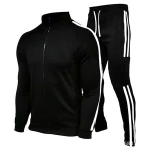 Survêtement de jogging avec logo personnalisé pour homme, rayé, décontracté, chaud et respirant, couleurs personnalisées - Product Image 3