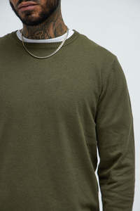 Pull en coton 100% à col rond pour homme, personnalisé, automne-hiver, fabricant de vêtements - Product Image 3