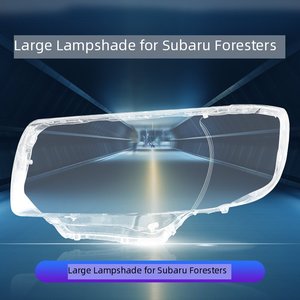Cubierta de Lente de Faro LED para Subaru <span class=keywords><strong>Forester</strong></span> <span class=keywords><strong>2006</strong></span> 2007, Reemplazo de Carcasa de Faro Delantero, Carcasa de Plástico Transparente para Lámpara - Product Image 2