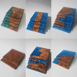 Juego de posavasos de madera de alta calidad Diseño único Superventas Tapete de mesa decorativo para comedor - Product Image 3