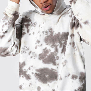 Venta al por mayor de algodón básico mezclado Streetwear hombres Tie Dye sudaderas con capucha de alta calidad Durable y transpirable Material hombres Tie Dye sudaderas con capucha - Product Image 5