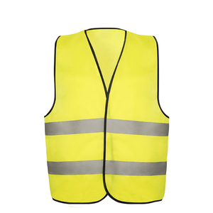 Chaleco reflectante de alta visibilidad para carretera, amarillo fluorescente, económico, reflectante, de alta visibilidad para correr, de lana. - Product Image 6