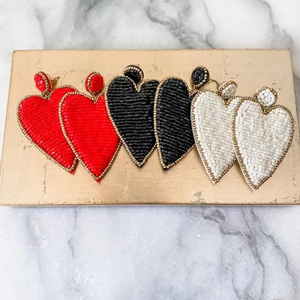 Nueva joyería de moda, pendientes bordados, pendientes hechos a mano con cuentas para mujeres y niñas de la India - Product Image 1