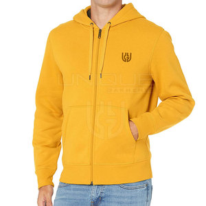 Ropa informal Uso al aire libre Hombres Sudaderas con cremallera Logotipo personalizado Sudaderas con capucha para hombres Venta caliente Hombres Sudaderas con cremallera - Product Image 2