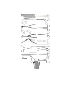 Boîte d'instruments de chirurgie de septoplastie en acier inoxydable de haute qualité - Product Image 3