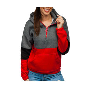 Custom Wholesale <b>Long</b> Sleeve <b>Lady</b> Women <b>Top</b> Pullover Hoodies Crop Hoodies For Women - Product Image 1