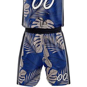 Uniformes d'équipe de basket-ball sur mesure pour hommes Prix ​​bas 100% polyester Vêtements de sport légers d'été Uniforme de basket-ball OEM - Product Image 6