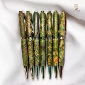Hecho a mano en Vietnam Unique Coffee Burl Wood Bolígrafo Personalizable Tinta de 0,7mm para regalos corporativos - Product Image 3