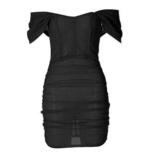 Vestido de Noche Formal de Alta Calidad con Cintura Imperio, Sin Mangas, Estilo Retro, Largo hasta el Suelo, con Cola, Ropa de Fiesta para Mujer, Antiestático - Product Image 2