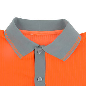 Camiseta Polo de Seguridad para Hombre, Impermeable, Transpirable, Antibacteriana, de Secado Rápido, Personalizable, de Alta Calidad, Reflectante - Product Image 3