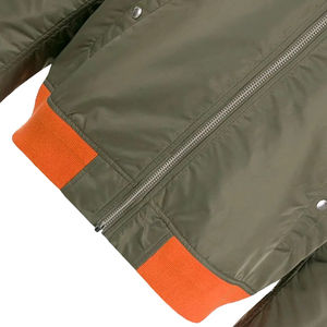 Blouson bombardier de vélo d'hiver lourd pour hommes, conceptions personnalisées pour hommes, meilleure vente produit du blouson bombardier chaud du Pakistan pour hommes - Product Image 4