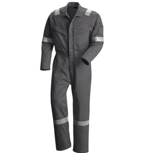 Combinaison de travail pour homme à manches longues, design personnalisé, respirante, en coton, certifiée CE, détection des aiguilles, sans couture, prix usine - Product Image 5