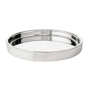 Élégant plateau de service en acier inoxydable parfait pour les restaurants d'hôtel exclusifs, la restauration professionnelle et les occasions gastronomiques raffinées - Product Image 6