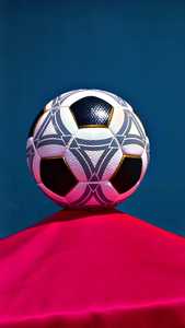 ลูกบอลพีวีซีสำหรับเย็บลูกบอลดีไซน์แบบมืออาชีพลูกฟุตบอลขนาดมาตรฐาน5/4/3เหมาะกับการแข่งขันฟุตบอล - Product Image 2