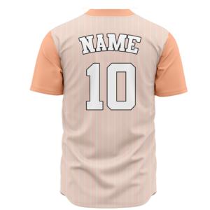 Jersey de béisbol personalizado impreso nombre del equipo atlético con cuello en V fabricante de camisetas de béisbol en Pakistán - Product Image 5