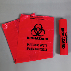 El fabricante rojo de bolsas de riesgo biológico hace bolsas de eliminación de desechos médicos de alta calidad y precio competitivo - Product Image 4