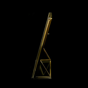 Top Quality Brass and Glass <b>Photo</b> <b>Frame</b> for Desktop Table Wholesale Modern Home Decor <b>Frame</b> Picture Gold Picture Holder - Product Image 5