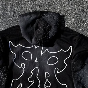 Dernier design de sweat-shirts pour hommes, en coton mélangé, à enfiler, avec un design personnalisé, léger, sweat-shirt brodé pour hommes - Product Image 6