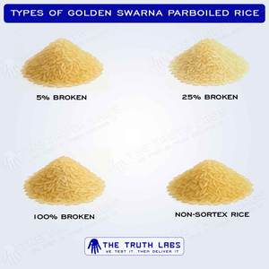 Golden Swarna arroz sancochado orgánico/alta pureza - Product Image 3