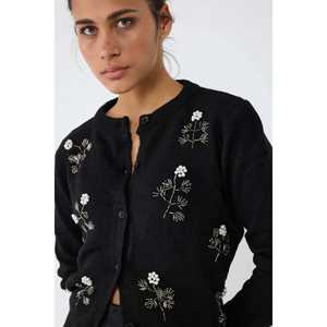 Cardigan brodé de perles - Product Image 2