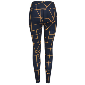 กางเกงเลกกิ้งโยคะเอวสูงทรงกระชับไร้ตะเข็บ ระบายอากาศได้ดี สไตล์ใหม่สำหรับฤดูร้อน เหมาะสำหรับผู้ชาย พร้อมตราสัญลักษณ์ - Product Image 1