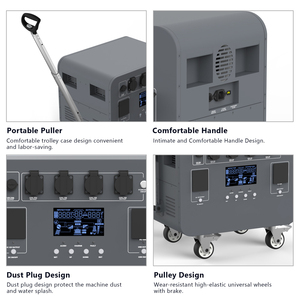 Trung Quốc nhà máy 5KW năng lượng mặt trời Máy phát điện <span class=keywords><strong>Power</strong></span> Inverter Kit với Lithium Ion battery Panel lưới lai năng lượng nhà lưu trữ 5120wh - Product Image 3