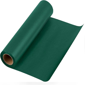 Deep <b>forest</b> green coloured paper roll available at wholesale prices, single <b>dark</b> green paper roll available at wholesale prices - Product Image 1