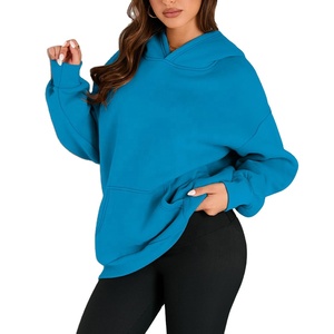 Nouvel arrivage de sweats à capuche oversize pour hommes épaule tombante poids lourd 100% coton polaire respirant brodé à manches longues hiver 2026 - Product Image 6