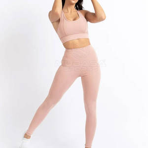 OEM Service Professional Wear Plus Size Women <b>Yoga</b> Set Breathable Quick Dry Women <b>Yoga</b> Set - Product Image 2