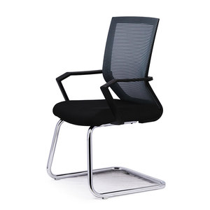 HOM1012-03 Office Chair with Fixed Armrest Mesh and Fabric PP for School Hotel Hospital Bedroom Metal <b>Frame</b> Conference Chair - Product Image 2