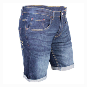 Shorts en jean pour homme à prix raisonnable, respirants, écologiques, style classique, tendance, avec logo et emballage personnalisés - Product Image 3