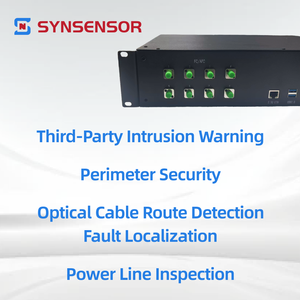 Système de surveillance acoustique à fibre optique Synsensor IDAS9000 4/8/canaux spécifiés, sécurité périmétrique, pipelines, 50 km - Product Image 6