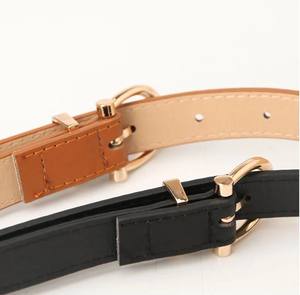 Nouvel arrivage de ceintures en cuir véritable pour hommes et femmes, ceintures vintage de haute qualité à boucle métallique et mode d'affaires en cuir - Product Image 6