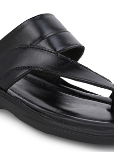 Men's Leather Slip On Comfort Sandals Casual Open Toe <b>Slippers</b> Lightweight Anti Slip Soft Sole <b>Summer</b> Outdoor Indoor Fashion - Product Image 6