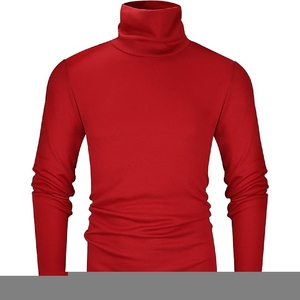 High Quality Wholesale Men's Crewneck Spring Casual <b>Knit</b> Sweaters Solid Color Breathable with Front Logo for Winter - Product Image 6