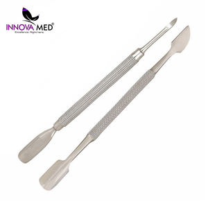 Empujador de Cutículas de Acero Inoxidable con Logotipo Personalizado, Removedor de Piel Muerta, Instrumento de Manicura y Pedicura, Herramienta Profesional para el Cuidado de las Uñas - Product Image 5