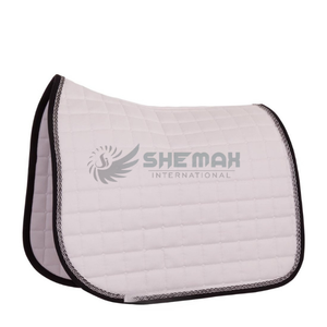 Manta de Silla de Montar Inglesa Transpirable y Cómoda, Acolchada de Algodón Suave y Duradero, para Caballos - Product Image 4