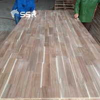 SSR VINA - Panneau en bois d'acacia à joint en doigt de pouce, épaisseur 18 mm - Haute qualité, prix abordable et personnalisable
