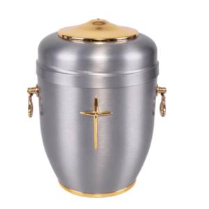 Urnes funéraires modernes de luxe en fer pour adultes Accessoires funéraires Urnes funéraires en fer avec revêtement en poudre fini - Product Image 6