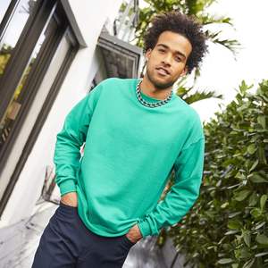 เสื้อสเวตเตอร์คอกลมของผู้ชายของแท้เสื้อฮู้ดดี้แบบ80% แบบสวมหัวย้อมสีผ้าฝ้าย20% โพลีเอสเตอร์ - Product Image 4