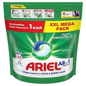 Capsules de lavage automatiques Ariel Tout-en-1, paquet de 21 |   Laverie - Product Image 3